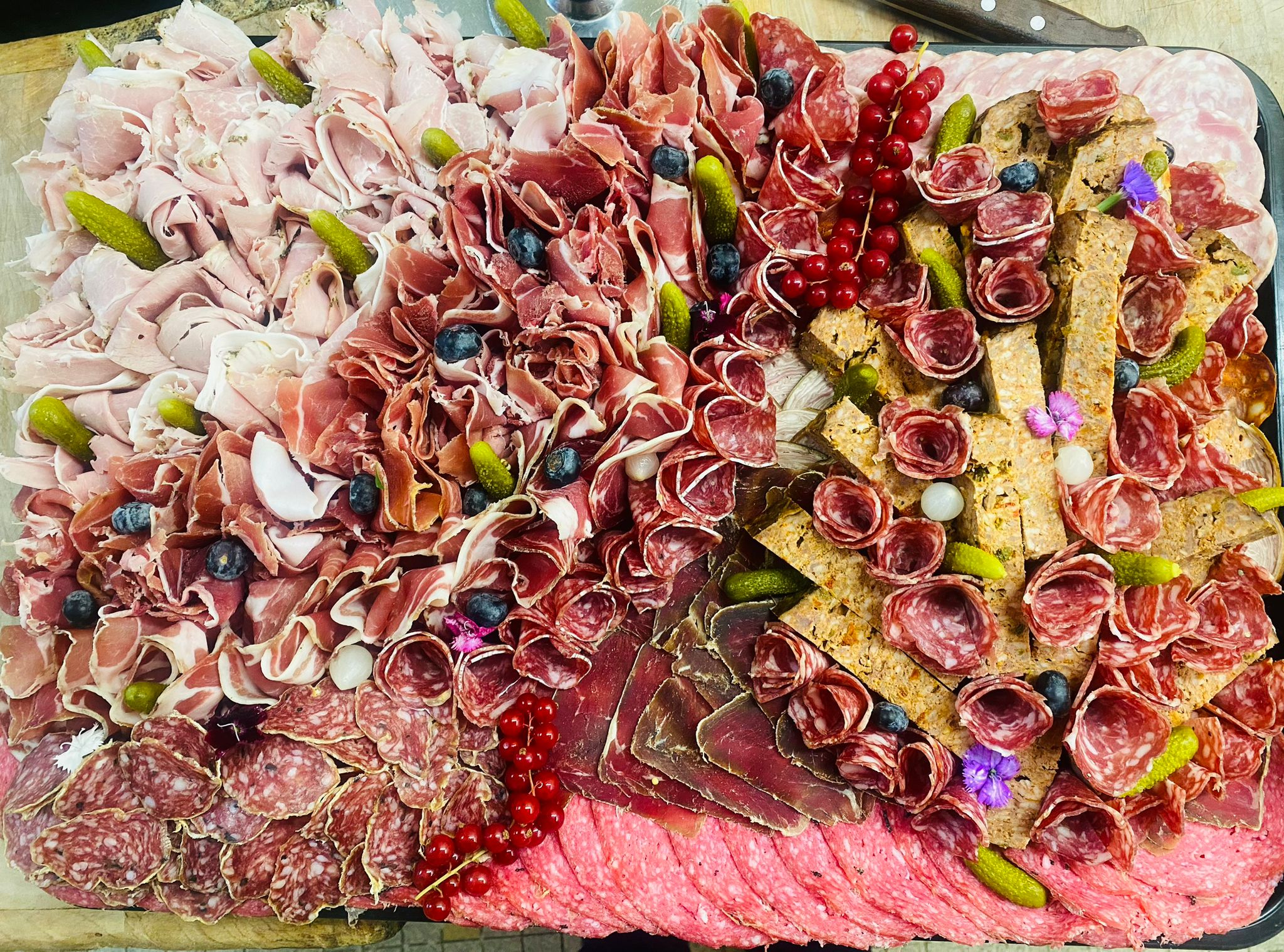 Plateaux de charcuterie