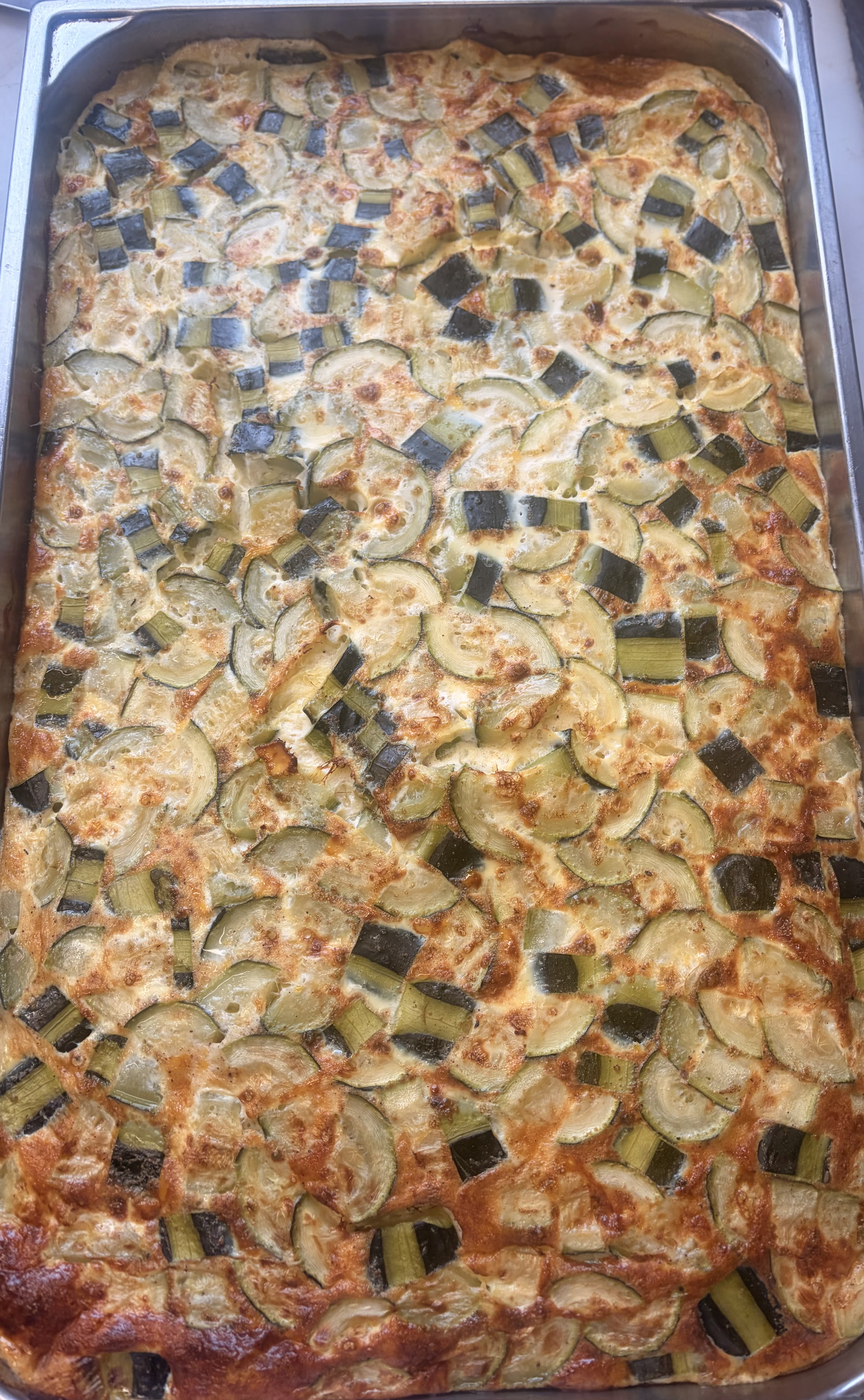 Flan de courgettes