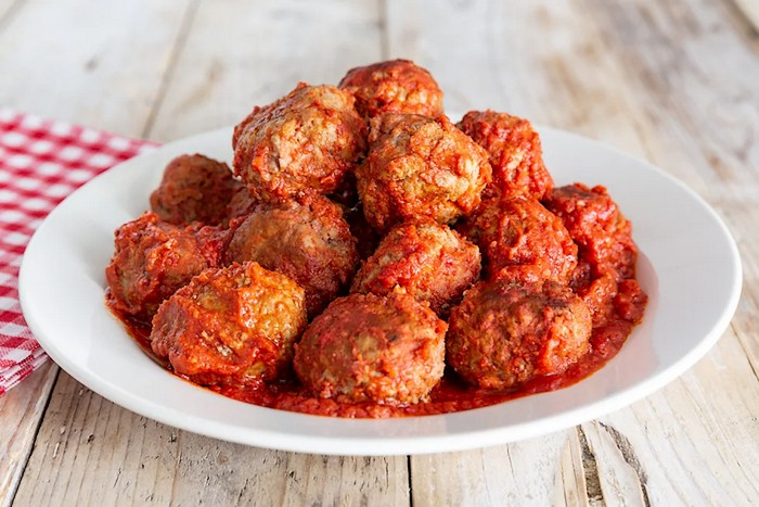 Boulettes de boeuf à tomate