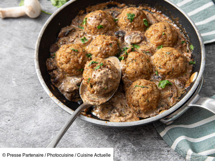Boulettes de veau aux cèpes